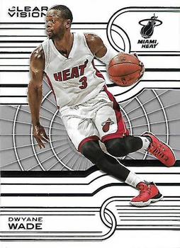 2015-16 Panini Clear Vision #9 Dwyane Wade Front