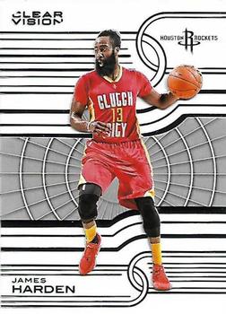2015-16 Panini Clear Vision #43 James Harden Front
