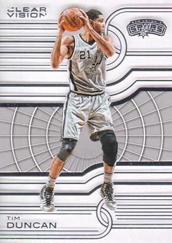 2015-16 Panini Clear Vision #51 Tim Duncan Front