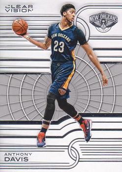 2015-16 Panini Clear Vision #63 Anthony Davis Front