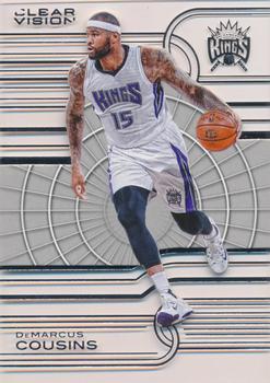 2015-16 Panini Clear Vision #65 DeMarcus Cousins Front