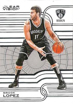2015-16 Panini Clear Vision #66 Brook Lopez Front