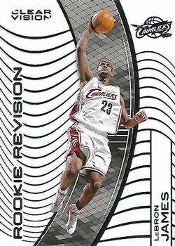 2015-16 Panini Clear Vision #141 LeBron James Front