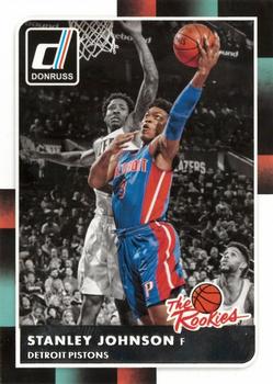2015-16 Donruss - The Rookies #10 Stanley Johnson Front