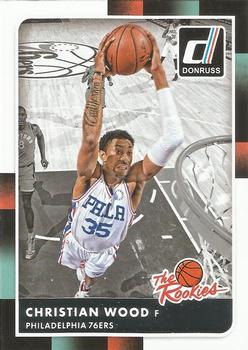2015-16 Donruss - The Rookies #23 Christian Wood Front