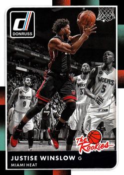 2015-16 Donruss - The Rookies #45 Justise Winslow Front