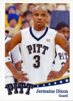 2009-10 Pittsburgh Panthers Team Issue #4 Jermaine Dixon Front