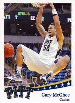 2009-10 Pittsburgh Panthers Team Issue #7 Gary McGhee Front