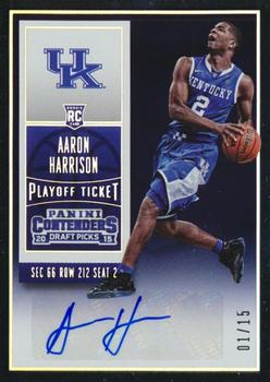 2015 Panini Contenders Draft Picks - College Playoff Ticket #101a Aaron Harrison Front
