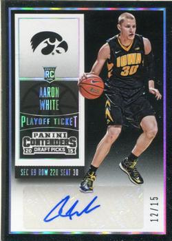 2015 Panini Contenders Draft Picks - College Playoff Ticket #109a Aaron White Front