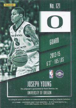 2015 Panini Contenders Draft Picks - College Playoff Ticket #121a Joe Young Back