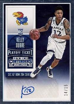 2015 Panini Contenders Draft Picks - College Playoff Ticket #125a Kelly Oubre Jr. Front