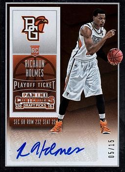 2015 Panini Contenders Draft Picks - College Playoff Ticket #138a Richaun Holmes Front