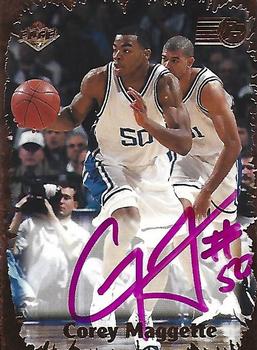 1999 Collector's Edge Rookie Rage - Pro Signatures Red Ink #RR-30 Corey Maggette Front