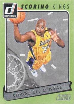 2015-16 Donruss - Scoring Kings #27 Shaquille O'Neal Front