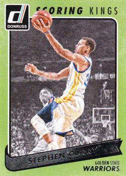 2015-16 Donruss - Scoring Kings #38 Stephen Curry Front