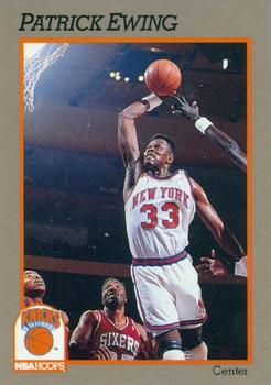 1992 Hoops 100 Superstars #64 Patrick Ewing Front