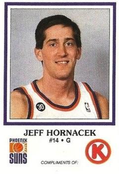 1987-88 Circle K Phoenix Suns #8 Jeff Hornacek Front