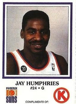 1987-88 Circle K Phoenix Suns #9 Jay Humphries Front