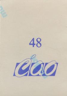1989 CAO Muflon Yugoslavian #48 Adrian Dantley / Larry Bird Back