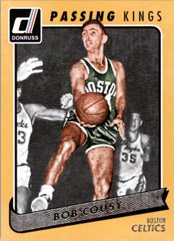 2015-16 Donruss - Passing Kings #7 Bob Cousy Front