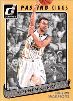 2015-16 Donruss - Passing Kings #22 Stephen Curry Front