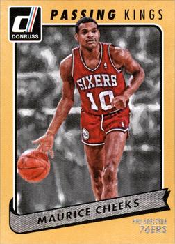 2015-16 Donruss - Passing Kings #24 Maurice Cheeks Front