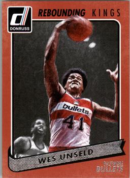 2015-16 Donruss - Rebounding Kings #7 Wes Unseld Front