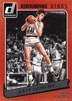 2015-16 Donruss - Rebounding Kings #17 Dave Cowens Front