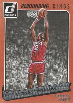 2015-16 Donruss - Rebounding Kings #29 Moses Malone Front