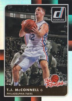 2015-16 Donruss - The Rookies Holofoil #14 T.J. McConnell Front