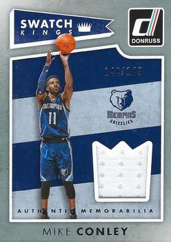 2015-16 Donruss - Swatch Kings #23 Mike Conley Front