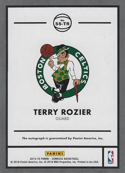 2015-16 Donruss - Signature Series #SS-TR Terry Rozier Back