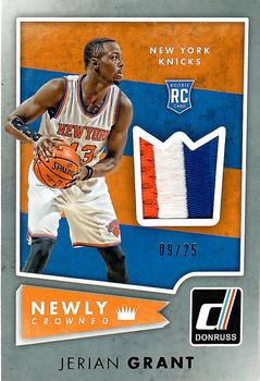 2015-16 Donruss - Newly Crowned Prime #1 Jerian Grant Front