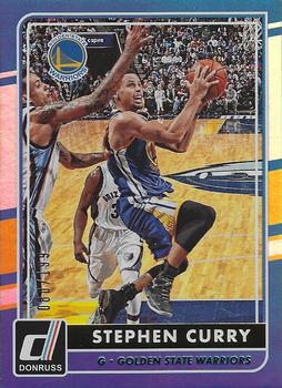 2015-16 Donruss - Holofoil #120 Stephen Curry Front