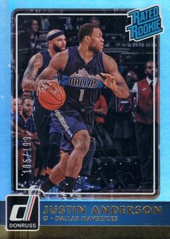 2015-16 Donruss - Holofoil #206 Justin Anderson Front