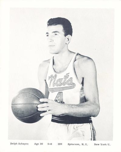 1958-59 Syracuse Nationals #NNO Dolph Schayes Front