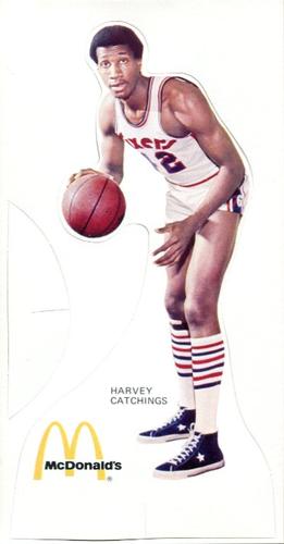 1975-76 McDonald's Philadelphia 76ers Standups #NNO Harvey Catchings Front