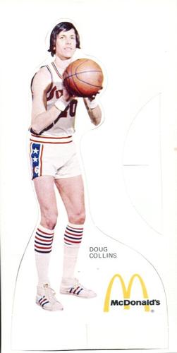 1975-76 McDonald's Philadelphia 76ers Standups #NNO Doug Collins Front