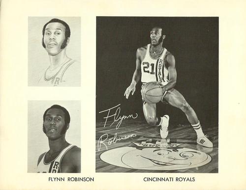 1970-71 Cincinnati Royals Team Issue 8x10 #NNO Flynn Robinson Front