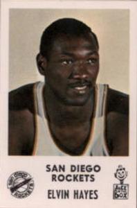 1968-69 Jack in the Box San Diego Rockets #NNO Elvin Hayes Front