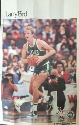 1987 Quaker Sports Illustrated Mini Posters #1 Larry Bird Front