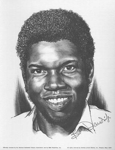1974-75 Linnett Portraits Milwaukee Bucks #NNO Bob Dandridge Front