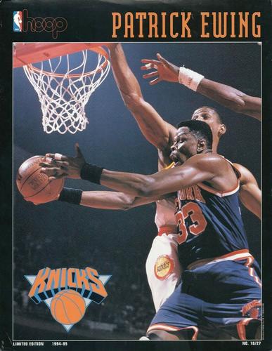 1994-95 Hoop Magazine 8x10s - Incredible Universe #18 Patrick Ewing Front