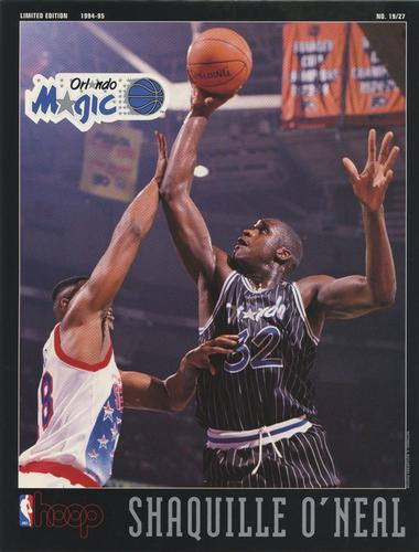 1994-95 Hoop Magazine 8x10s - Incredible Universe #19 Shaquille O'Neal Front