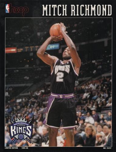 1994-95 Hoop Magazine 8x10s - Incredible Universe #23 Mitch Richmond Front