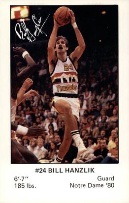 Lot Detail - Early 1980's Bill Hanzlik Denver Nuggets Game-Used