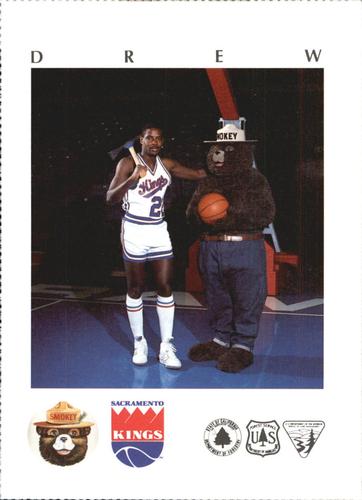 1985-86 Sacramento Kings Smokey #6 Larry Drew Front