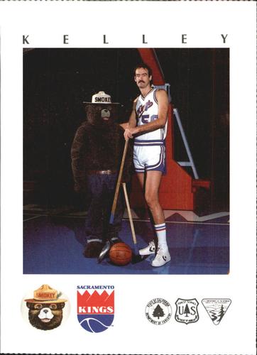 1985-86 Sacramento Kings Smokey #9 Rich Kelley Front