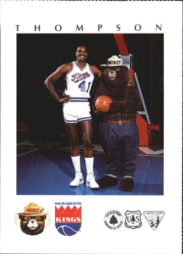 1985-86 Sacramento Kings Smokey #13 LaSalle Thompson Front